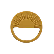 Load image into Gallery viewer, Silicone Sunshine Teether - Mustard - Tiger Lily