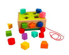 Load image into Gallery viewer, Shape Sorter Cart - Tooky Toy