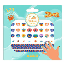 Load image into Gallery viewer, Djeco Nail Stickers - Mediteranean