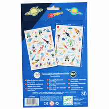 Load image into Gallery viewer, Space Oddity (glow in the dark) Tattoos - Djeco