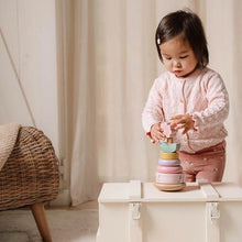 Load image into Gallery viewer, Little Dutch Wooden Rocking Ring Stacker - Fairy Garden