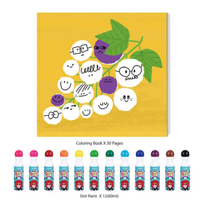 Art 2 In 1 Dot Paint- 12 Color- Tookyland