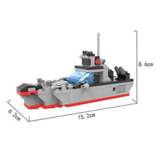 Load image into Gallery viewer, 4 In 1 Aircraft Carrier Build 594Pcs- Cogo