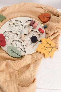 Grow Baby - Chunky Puzzle - Leaf
