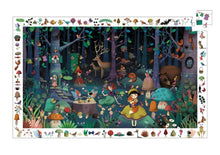 Load image into Gallery viewer, Djeco Enchanted Forest Puzzle - 100 pc