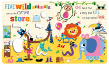 Load image into Gallery viewer, 5 Faces Board Book - Never Touch the Wild Animals