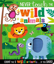 Load image into Gallery viewer, 5 Faces Board Book - Never Touch the Wild Animals