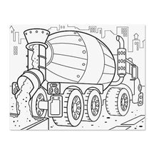 Load image into Gallery viewer, 50  Pictures Jumbo Colouring Pad- Vehicles - Melissa &amp; Doug