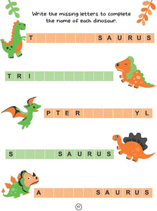 I Can Solve - Dinosaur World Activity Book
