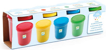 Load image into Gallery viewer, Djeco Play Dough - 4 Tubs/4 Colours
