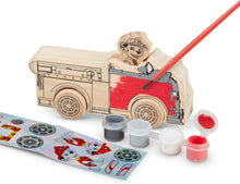 Load image into Gallery viewer, Melissa &amp; Doug Paw Patrol Wooden Craft Kit - Vehicles