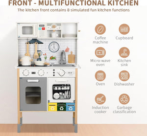 Versatile White Kitchen - Tooky Toy