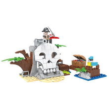 Load image into Gallery viewer, 3 In 1 Pirate Treasure Island Build 260Pcs- Cogo