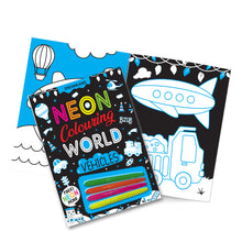 Load image into Gallery viewer, Neon Colouring Vehicles
