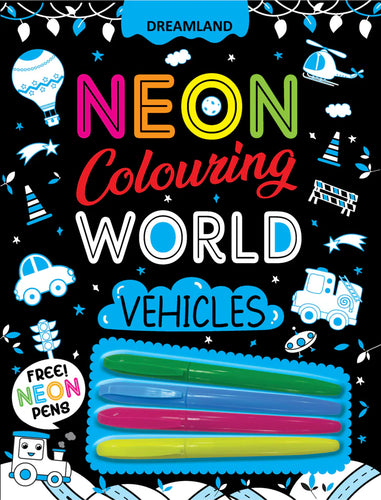 Neon Colouring Vehicles