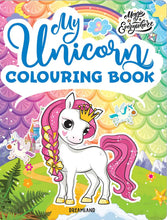 Load image into Gallery viewer, Unicorn Colouring Book