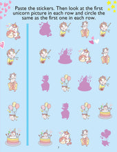 Load image into Gallery viewer, Unicorn Sticker and Activity Book