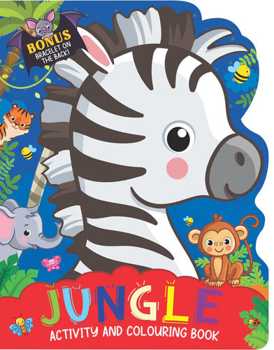 Wild Animals - Activity and Colouring Book
