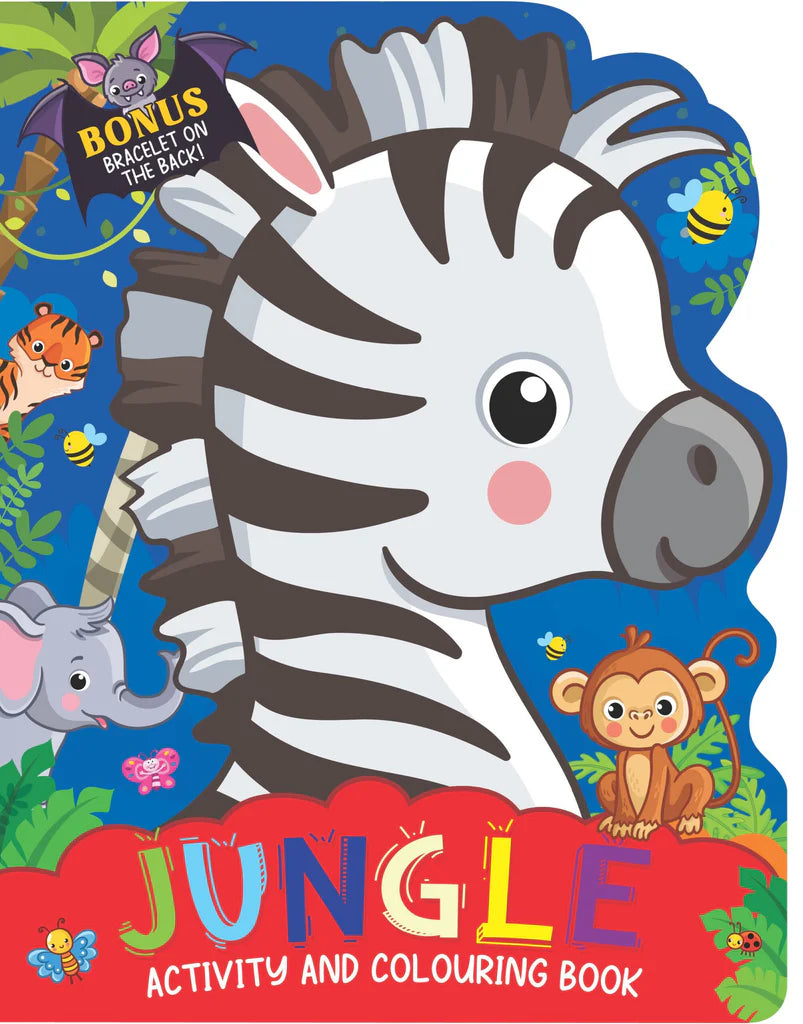 Wild Animals - Activity and Colouring Book