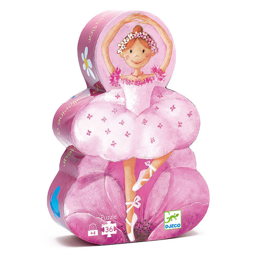 Djeco Sillouette Puzzle - Ballerina - 36 pcs