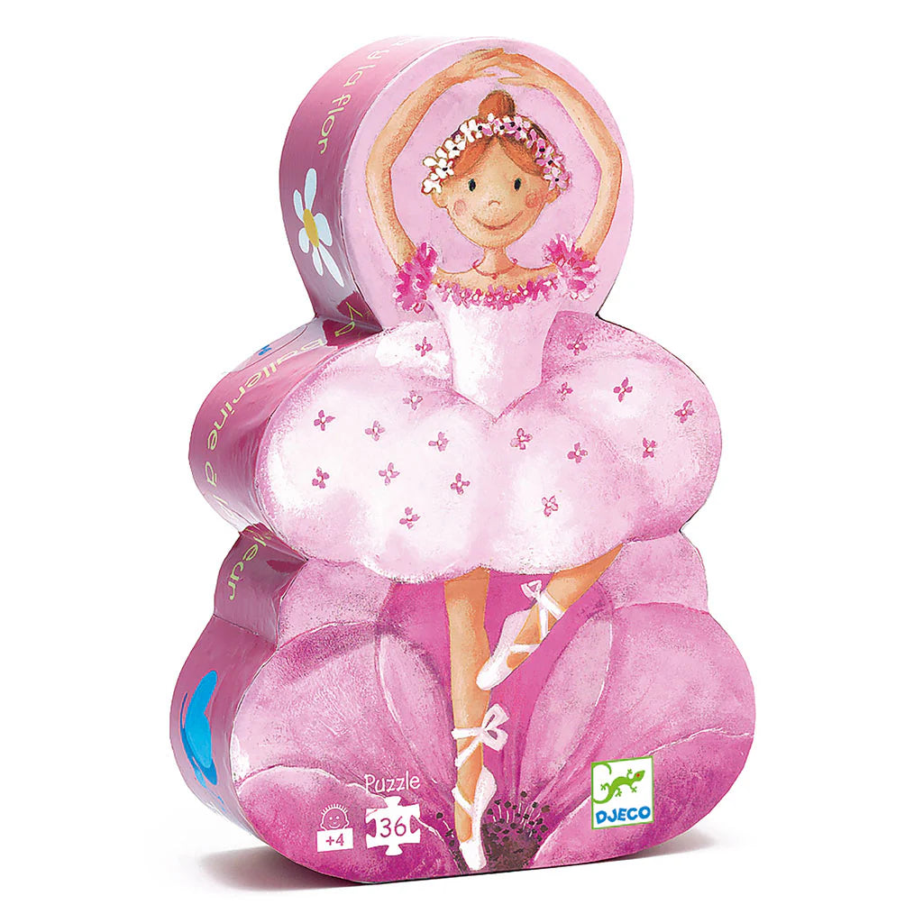 Djeco Sillouette Puzzle - Ballerina - 36 pcs