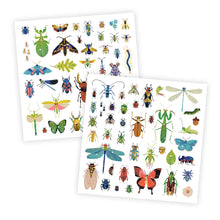 Load image into Gallery viewer, Djeco Stickers - Microcosmos - Metalic