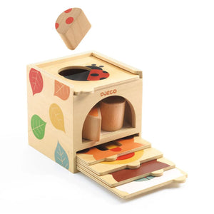 Djeco Box Basic - Fun Wooden Toy