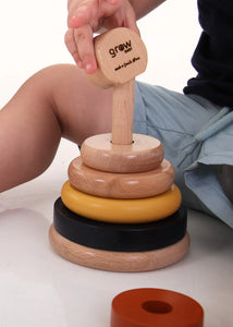 Grow Baby - Ring Stacker ~ Little Greyton