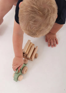 Grow Baby - Tractor & Trailer Push Car