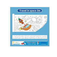 Load image into Gallery viewer, Travel In Space - Colouring Roll