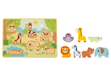 Load image into Gallery viewer, Stackable Wild Life Puzzle - hi Pando