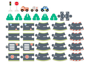 City Themed Car Track - hi Pando