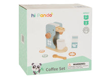 Load image into Gallery viewer, Wooden Coffee Machine - hi Pando