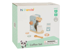 Wooden Coffee Machine - hi Pando