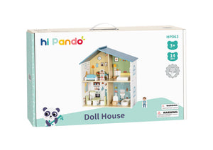 Wooden Doll House - Hi Pando