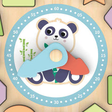 Load image into Gallery viewer, Wooden Clock Puzzle - hi Pando