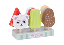 Load image into Gallery viewer, Hi Pando - Wooden Ice-Cream Set