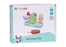 Load image into Gallery viewer, Hi Pando - Wooden Ice-Cream Set