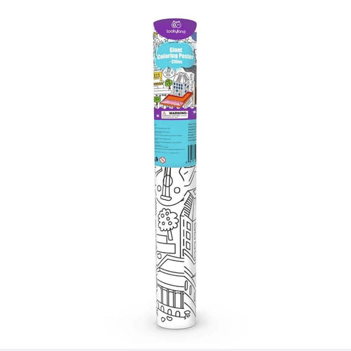 Giant Colouring Poster - Cities Around the World - Tookyland