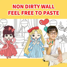 Load image into Gallery viewer, Lovely Princess - Colouring Roll