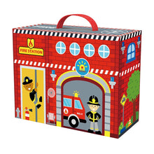 Load image into Gallery viewer, Fire Station Play Set- Tooky Toy