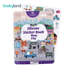 Load image into Gallery viewer, Art Silicone Sticker Book - Busy City - Tookyland