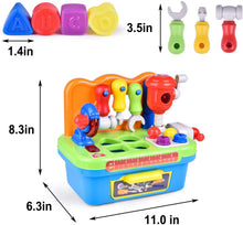 Load image into Gallery viewer, Toddler Tool Box Set