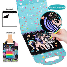Load image into Gallery viewer, Velvet Colouring Kit-  Unicorns Tookyland