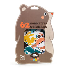 Load image into Gallery viewer, Djeco Forest 62Pc Baby Stickers