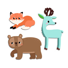 Load image into Gallery viewer, Djeco Forest 62Pc Baby Stickers