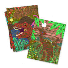 Load image into Gallery viewer, Djeco Dinosaur Scratch Card Set