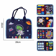 Load image into Gallery viewer, Space Dino Busy Book