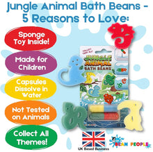 Load image into Gallery viewer, Jungle Animal Bath Beans-The Bean People