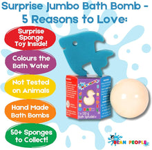 Load image into Gallery viewer, Jumbo Bath Sprudels- The Bean People